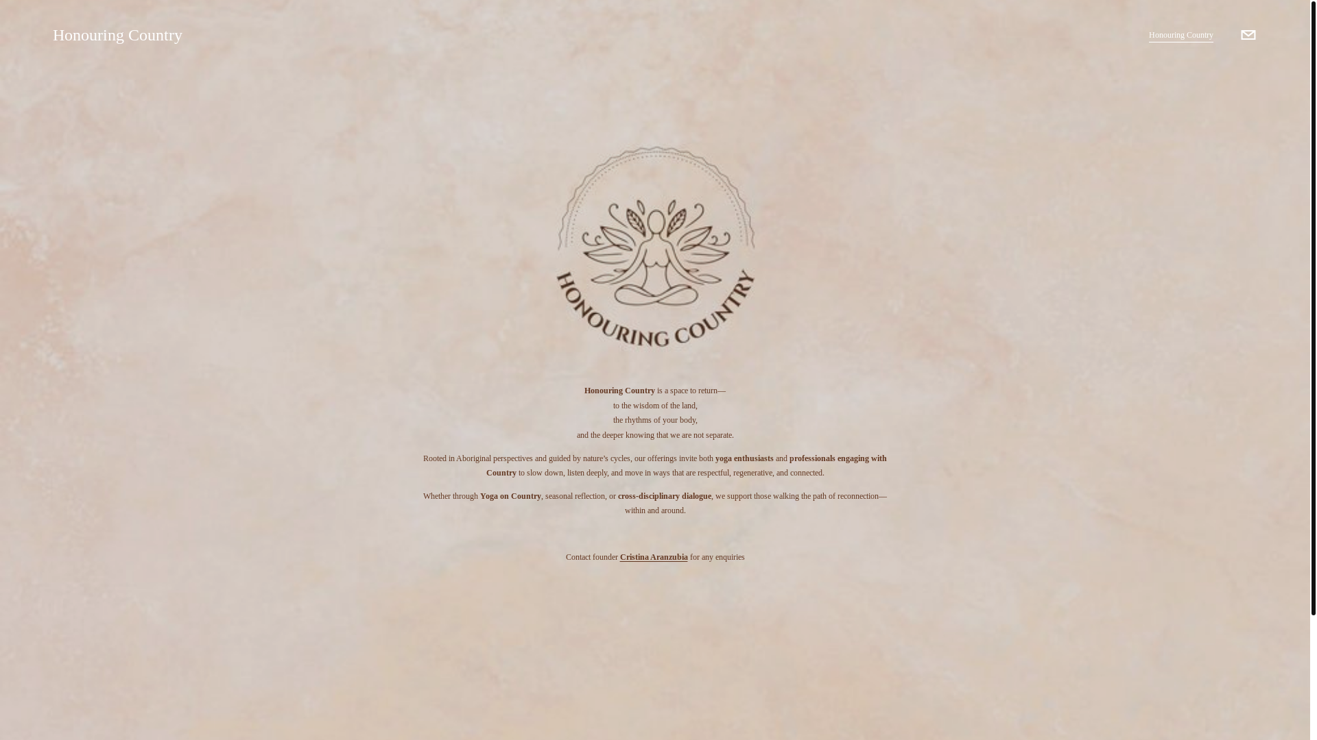 website screenshot of https://yogaoncountry.com.au/