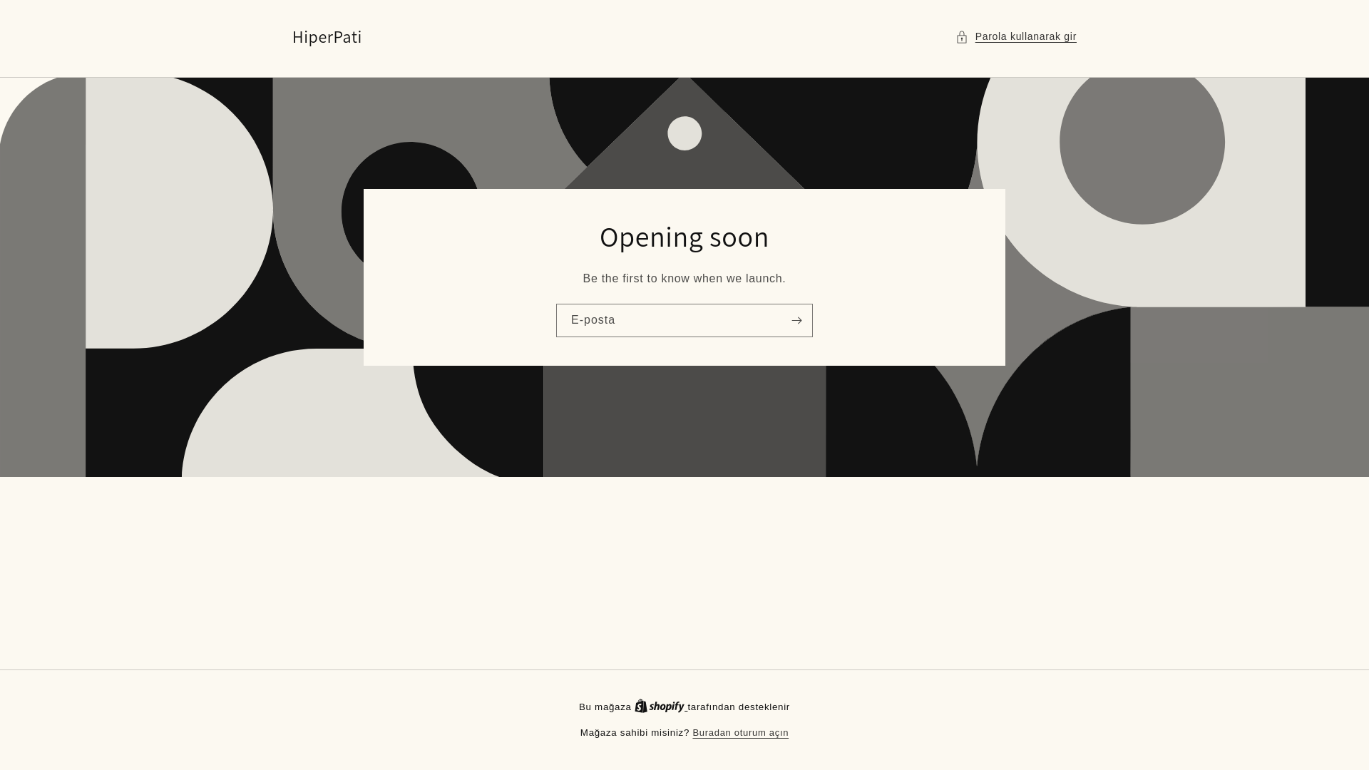 website screenshot of https://hiperpati.com.tr/