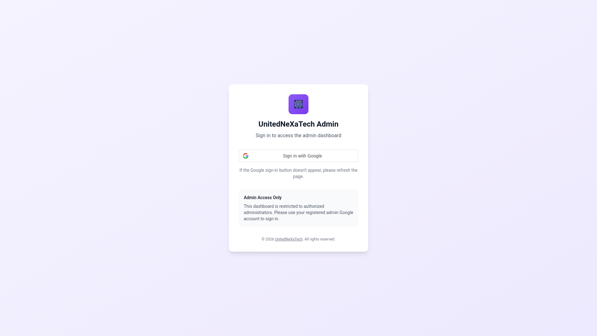 website screenshot of https://uniquecrackers-admin-dashboard.pages.dev/