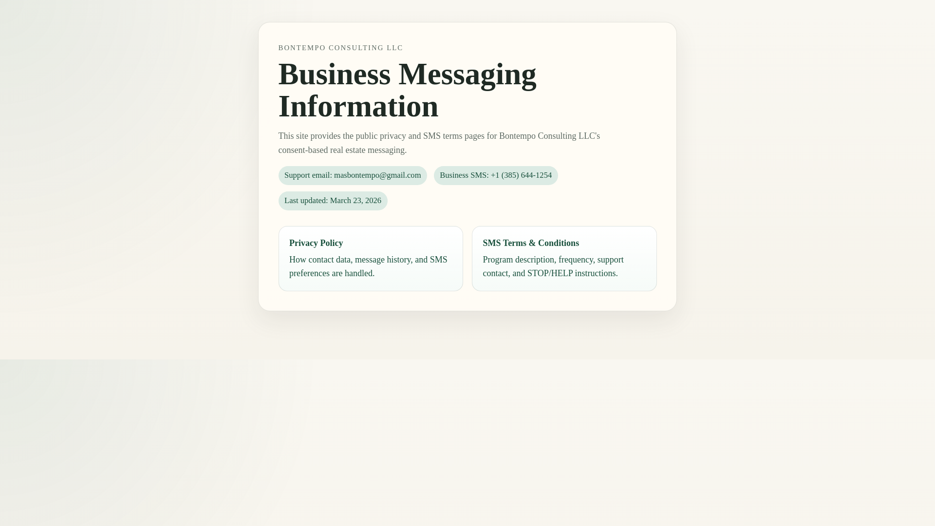 website screenshot of https://bontempo-legal.pages.dev/