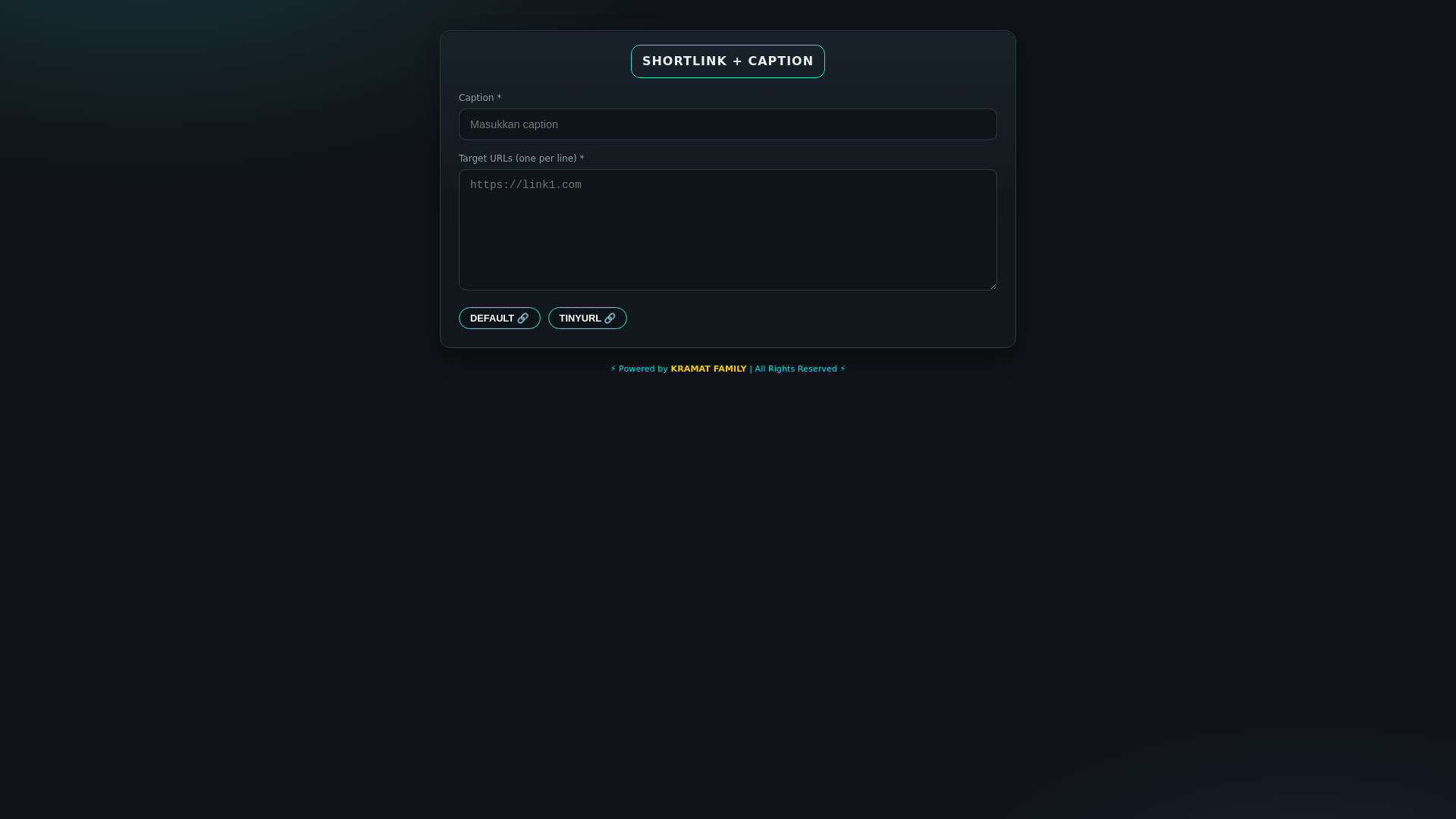 website screenshot of https://shortlinkcaption06.pages.dev/
