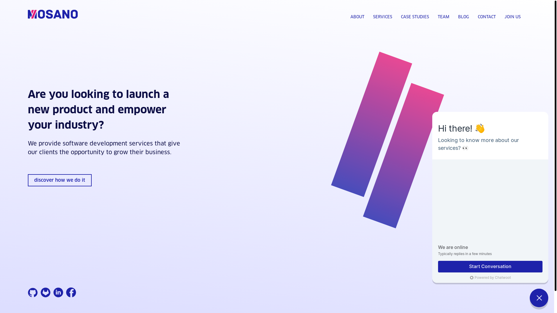 website screenshot of https://mosano.pages.dev/