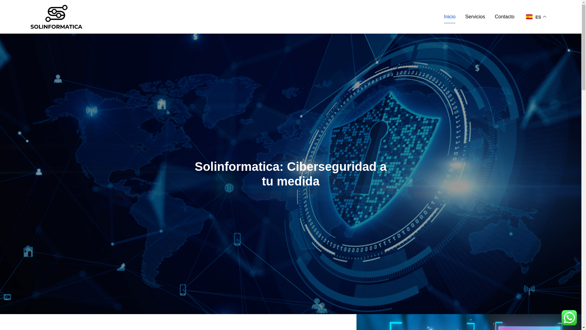 website screenshot of https://solinformatica.eu/