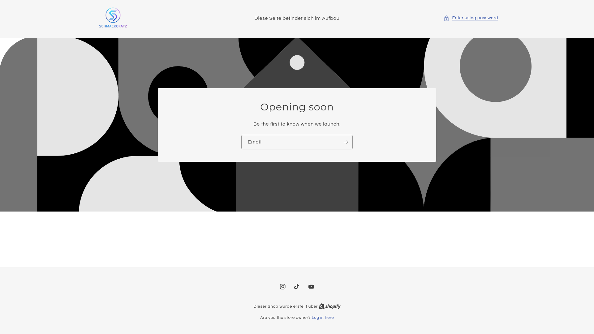 website screenshot of https://schmackofatz-shop.com/