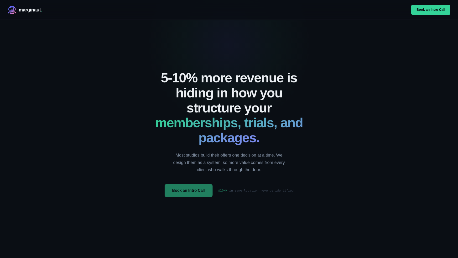 website screenshot of https://marginaut.pages.dev/