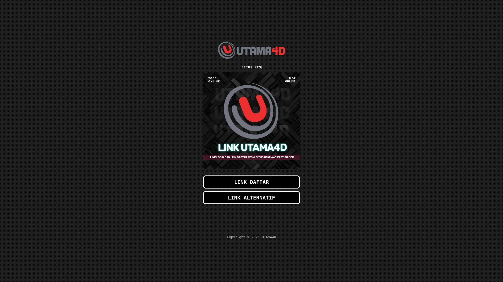 website screenshot of https://amp-utama4d.pages.dev/