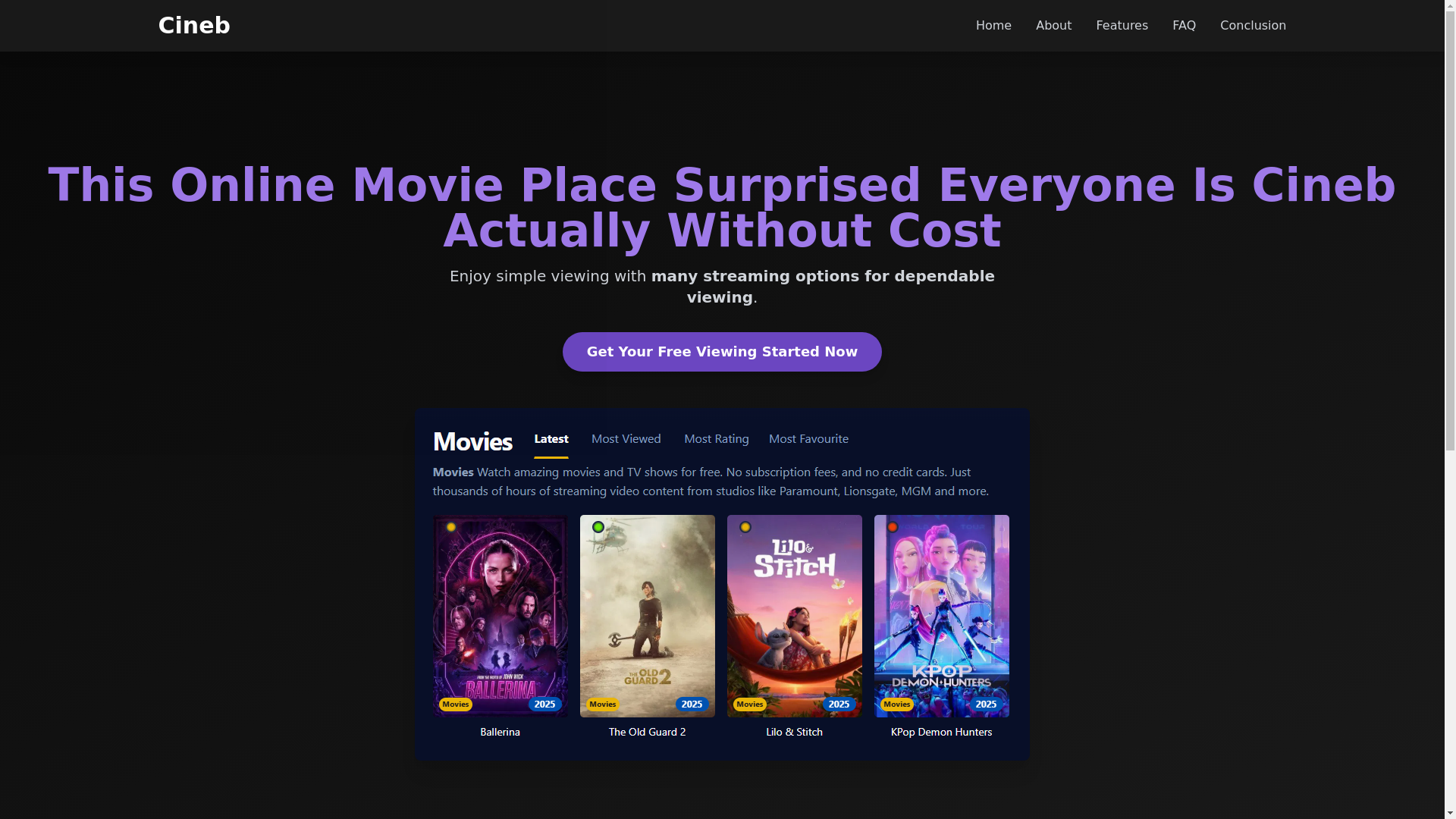 website screenshot of https://cineb-f88q.pages.dev/