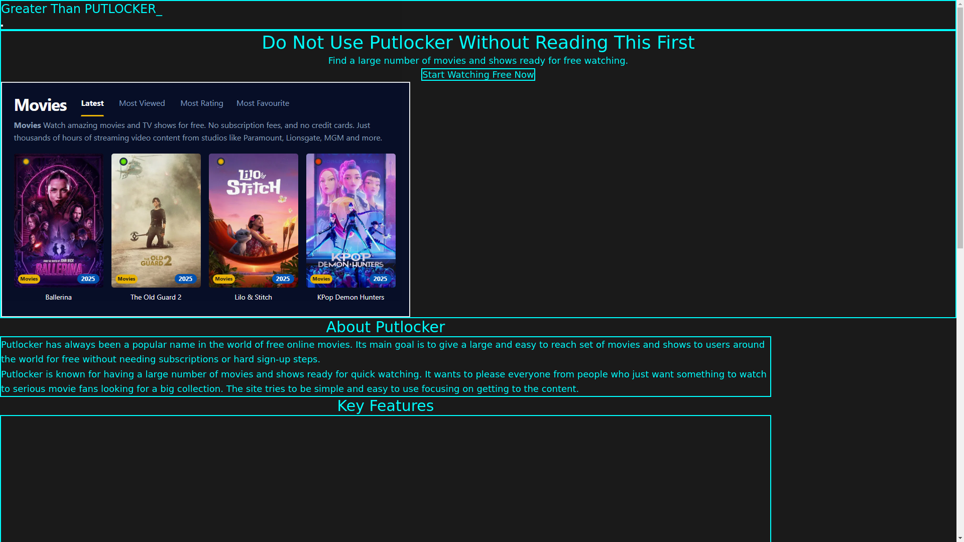 website screenshot of https://putlocker-4y75.pages.dev/