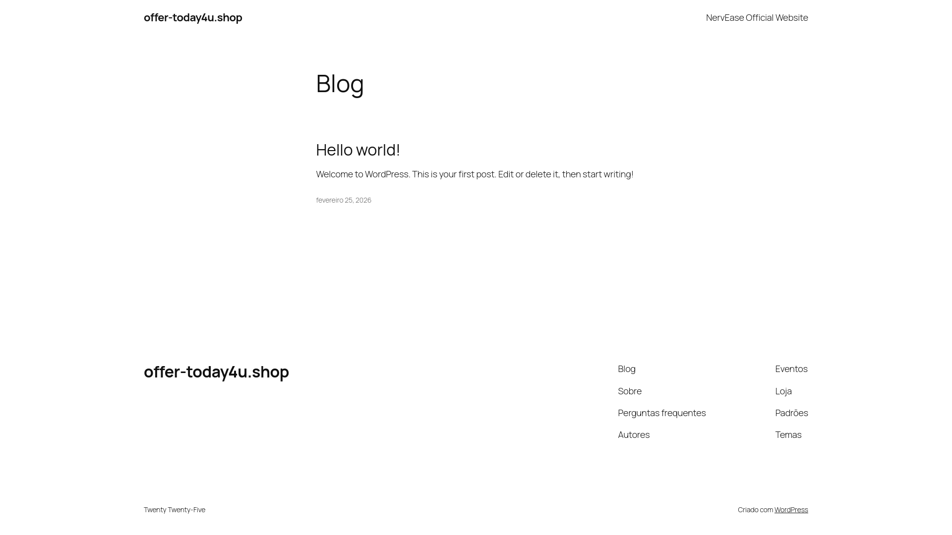 website screenshot of https://offer-today4u.shop/