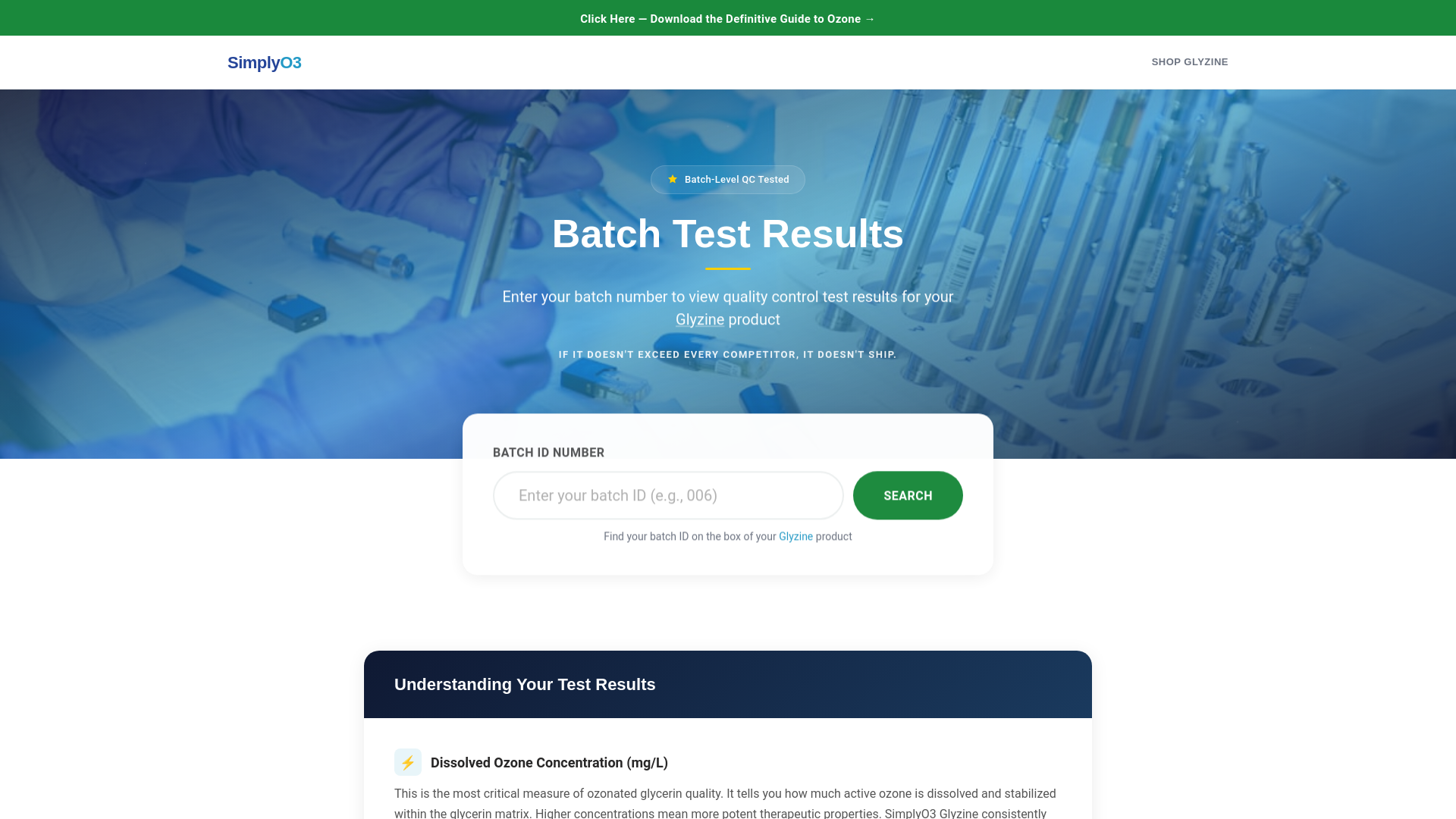 website screenshot of https://simplyo3-glyzine-results.com