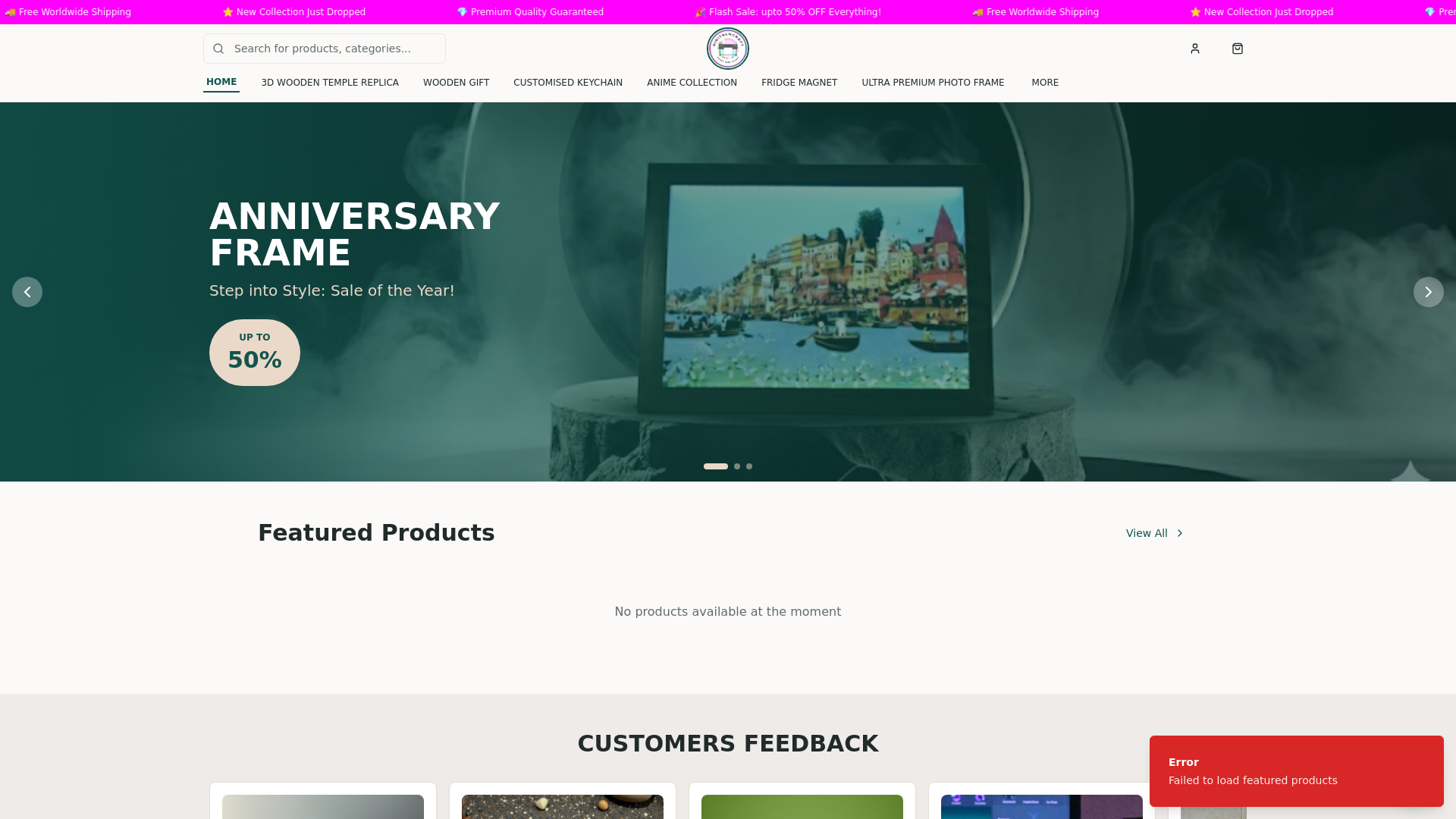 website screenshot of https://digitalncraft.online/