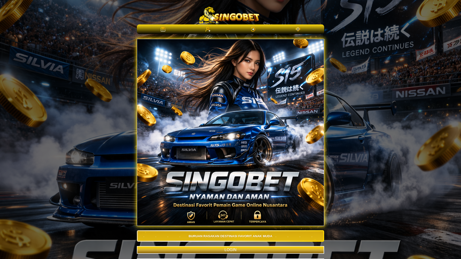 website screenshot of https://singobet-login.pages.dev/