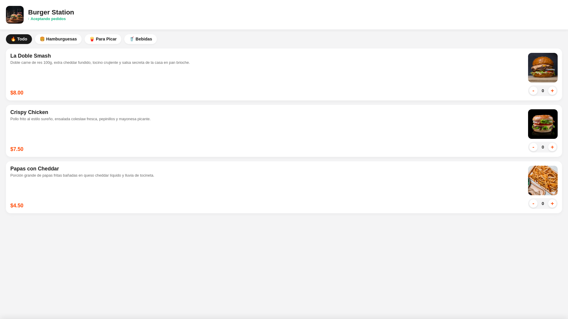 website screenshot of https://fastfood2.pages.dev/