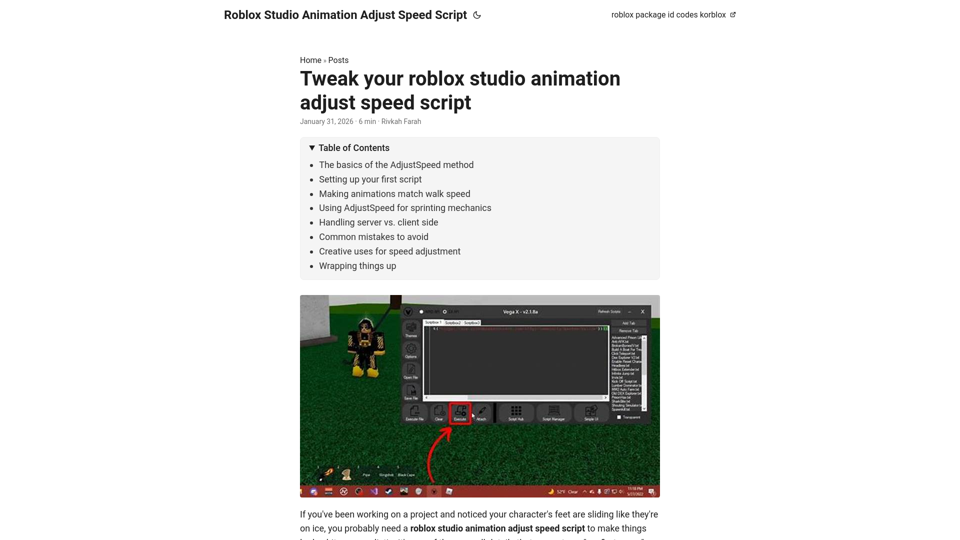 website screenshot of https://roblox-studio-animation-adjust-speed-script.pages.dev/