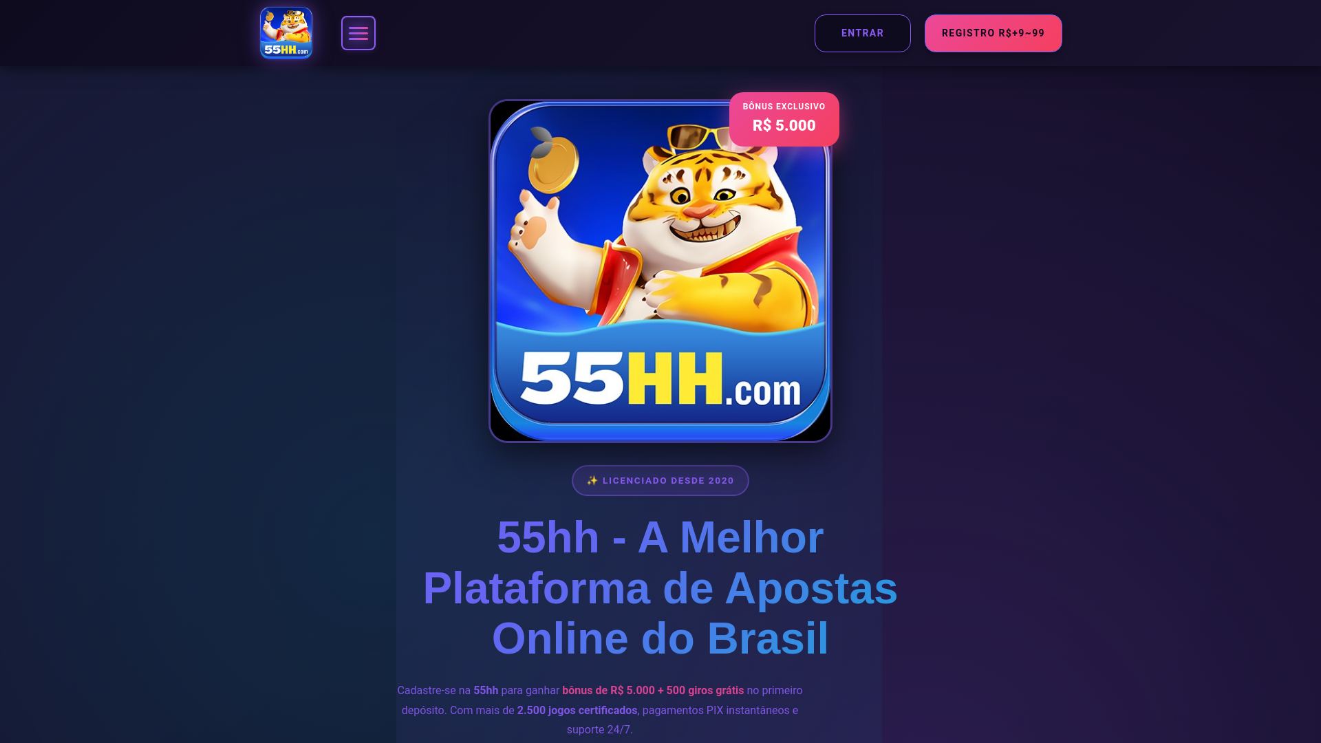 website screenshot of https://55hhsn.com/