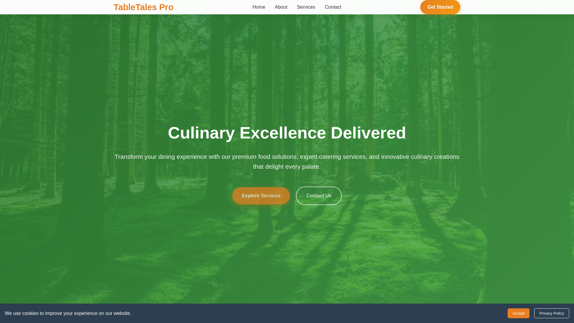 website screenshot of https://tabletalespro.digital/