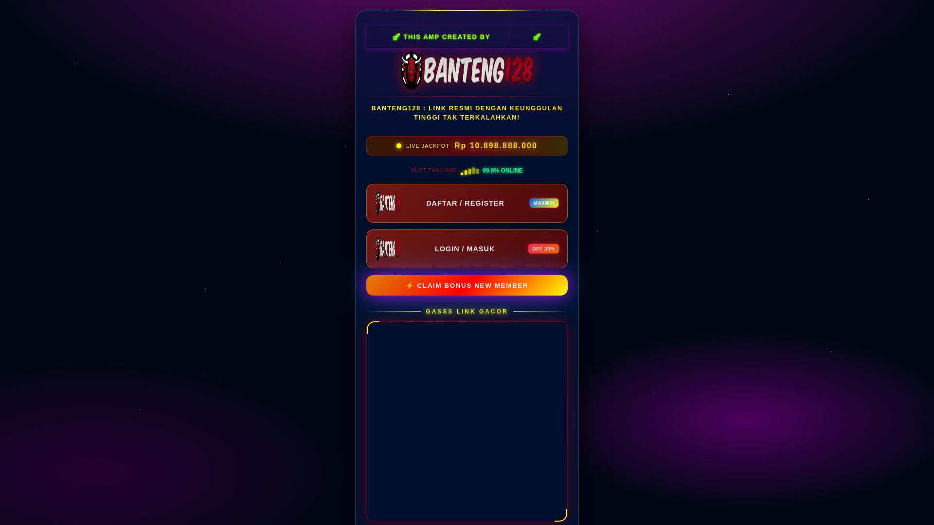 website screenshot of https://logindong-banteng128.pages.dev/
