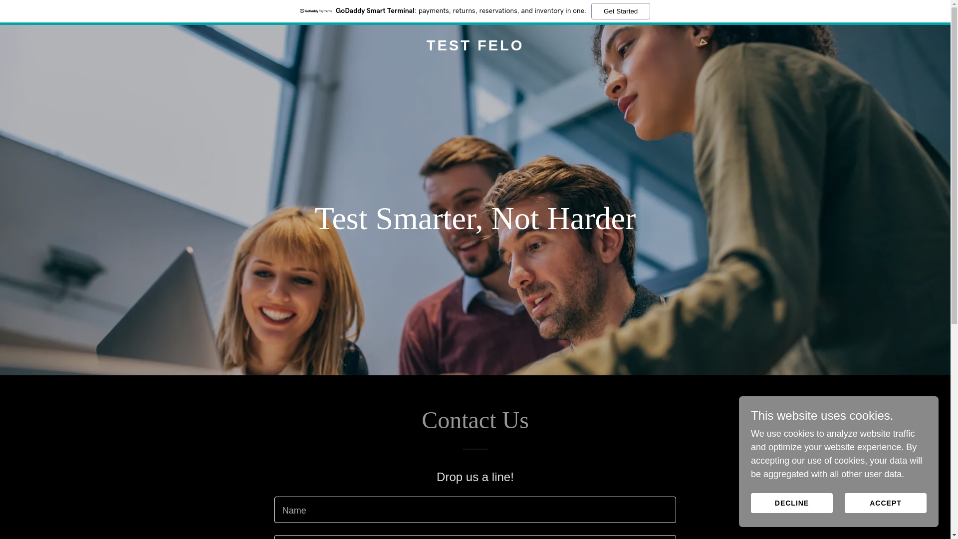 website screenshot of https://testfelo.com/