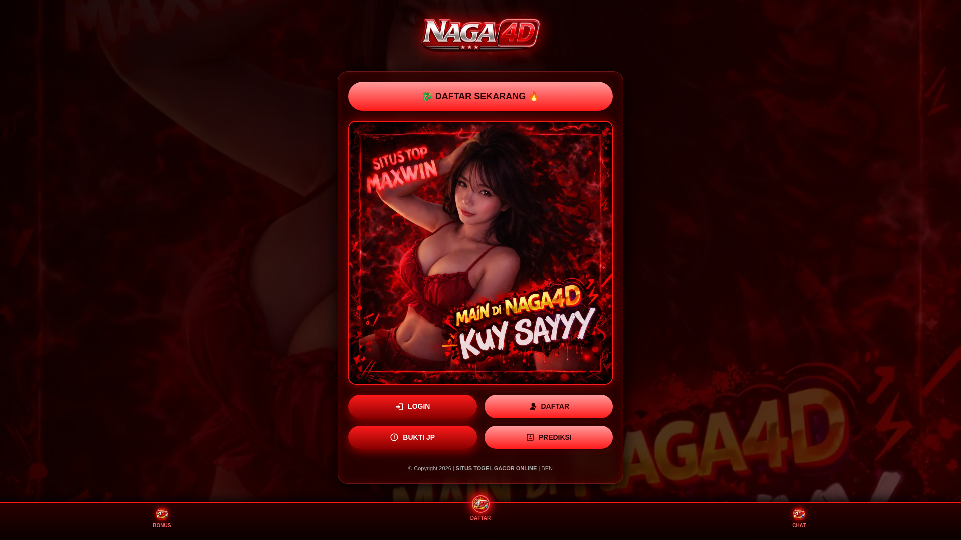 website screenshot of https://slot-gacor-23-naga4d.pages.dev/