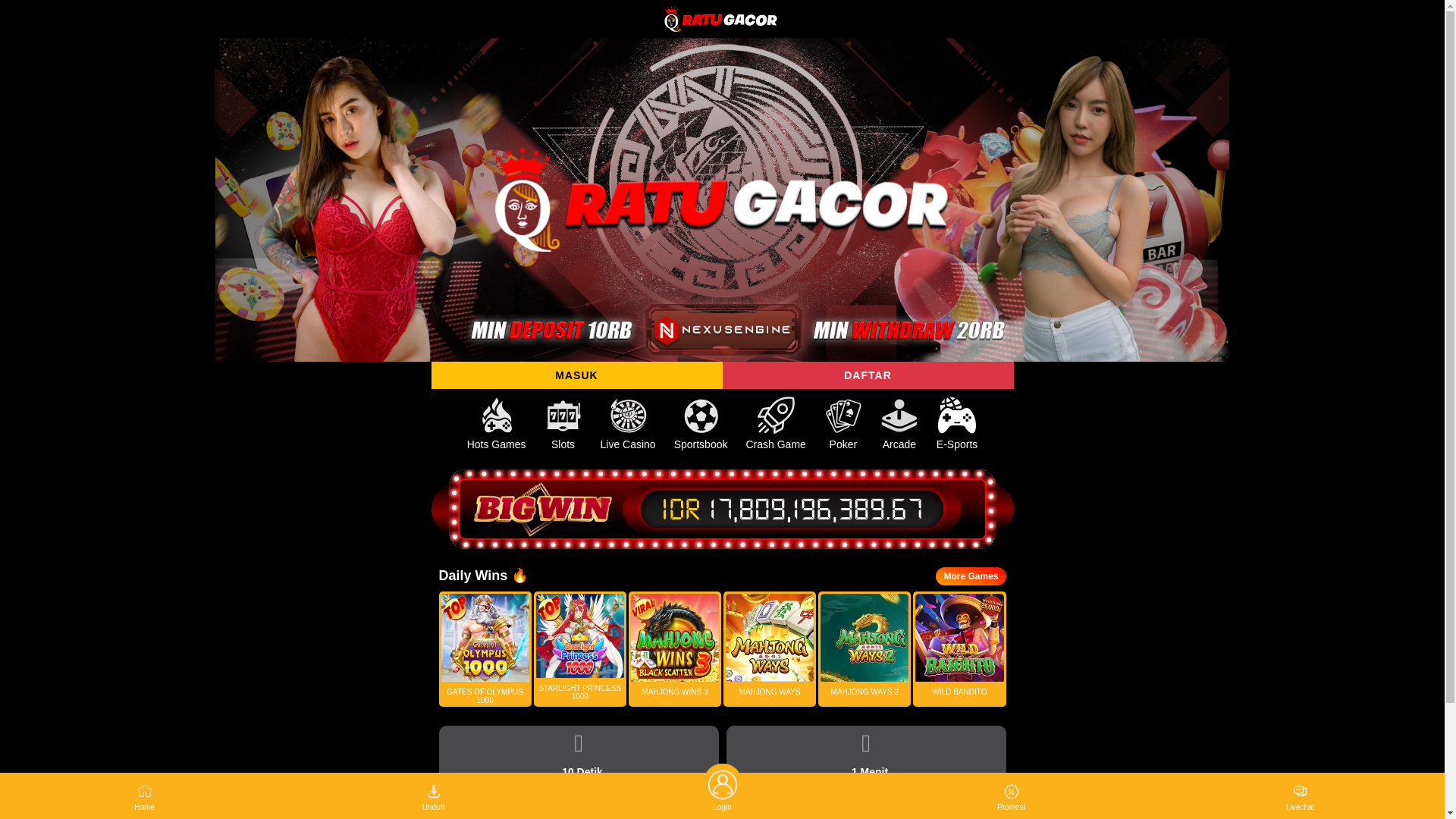 website screenshot of https://femina-slotdana.pages.dev/