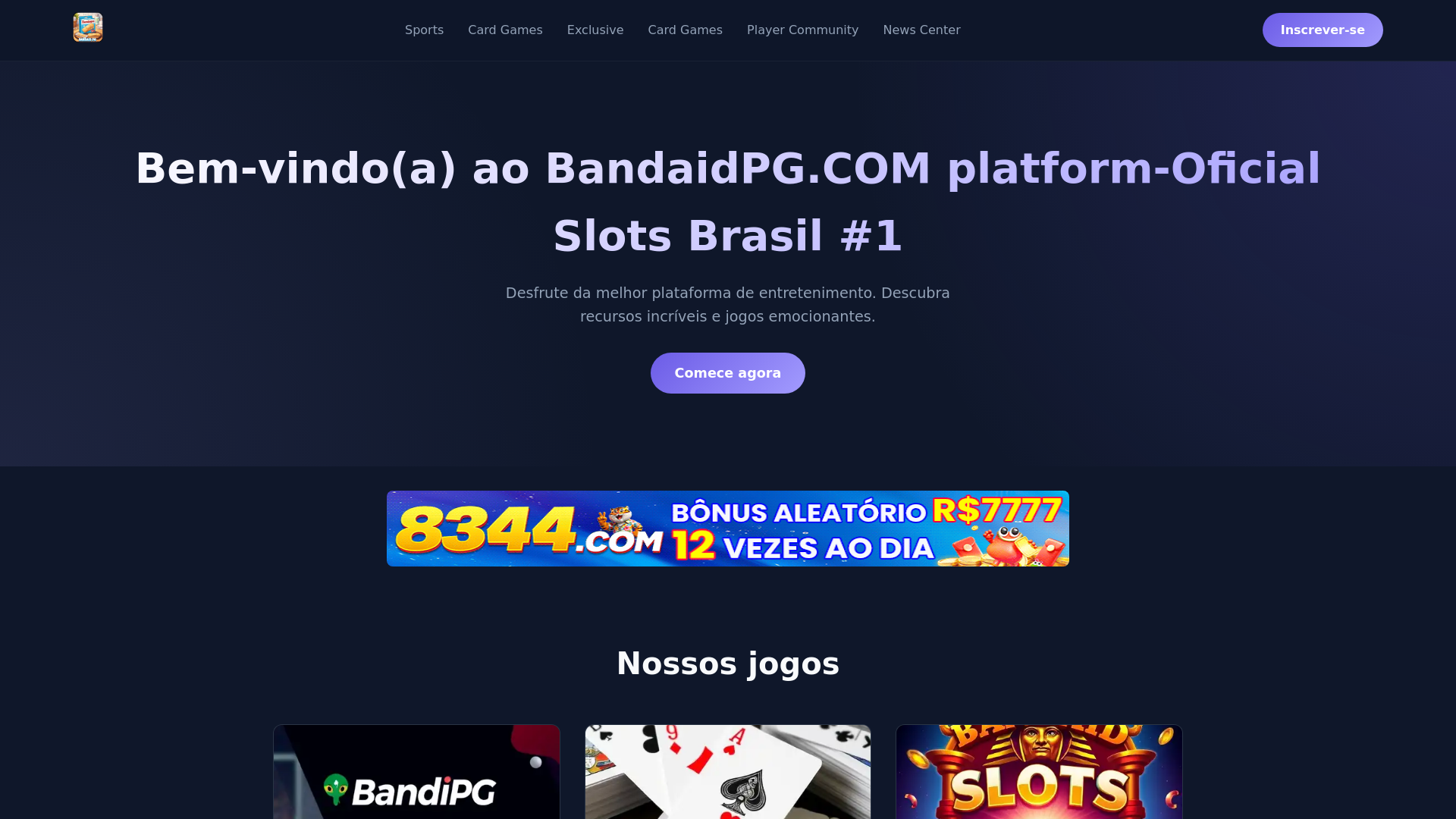 website screenshot of https://bandaidpglink.com/