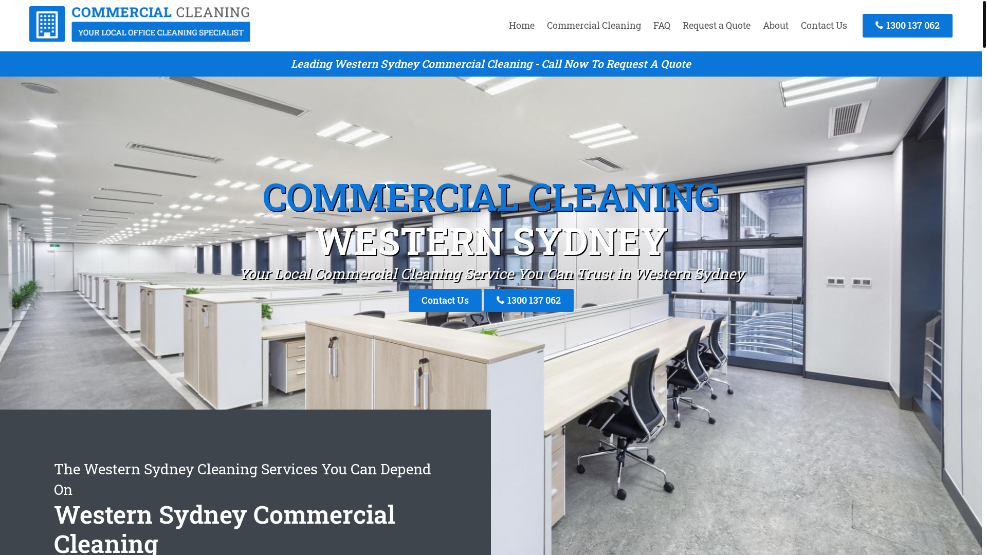 website screenshot of https://westernsydneycommercialcleaning-com-au.pages.dev/
