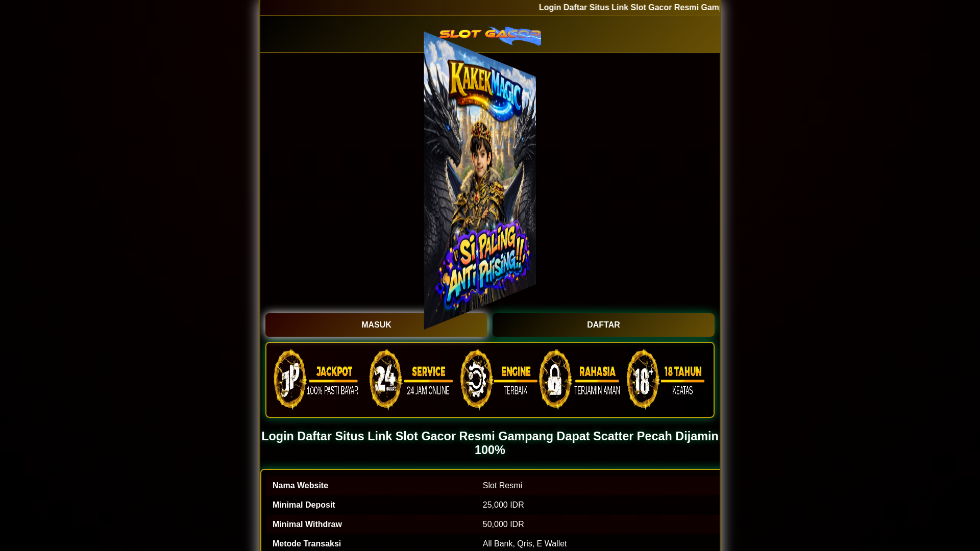 website screenshot of https://si-paling-report-and-ddos.pages.dev/