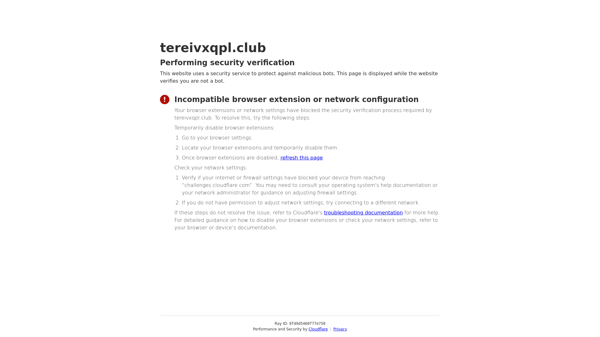 website screenshot of https://tereivxqpl.club