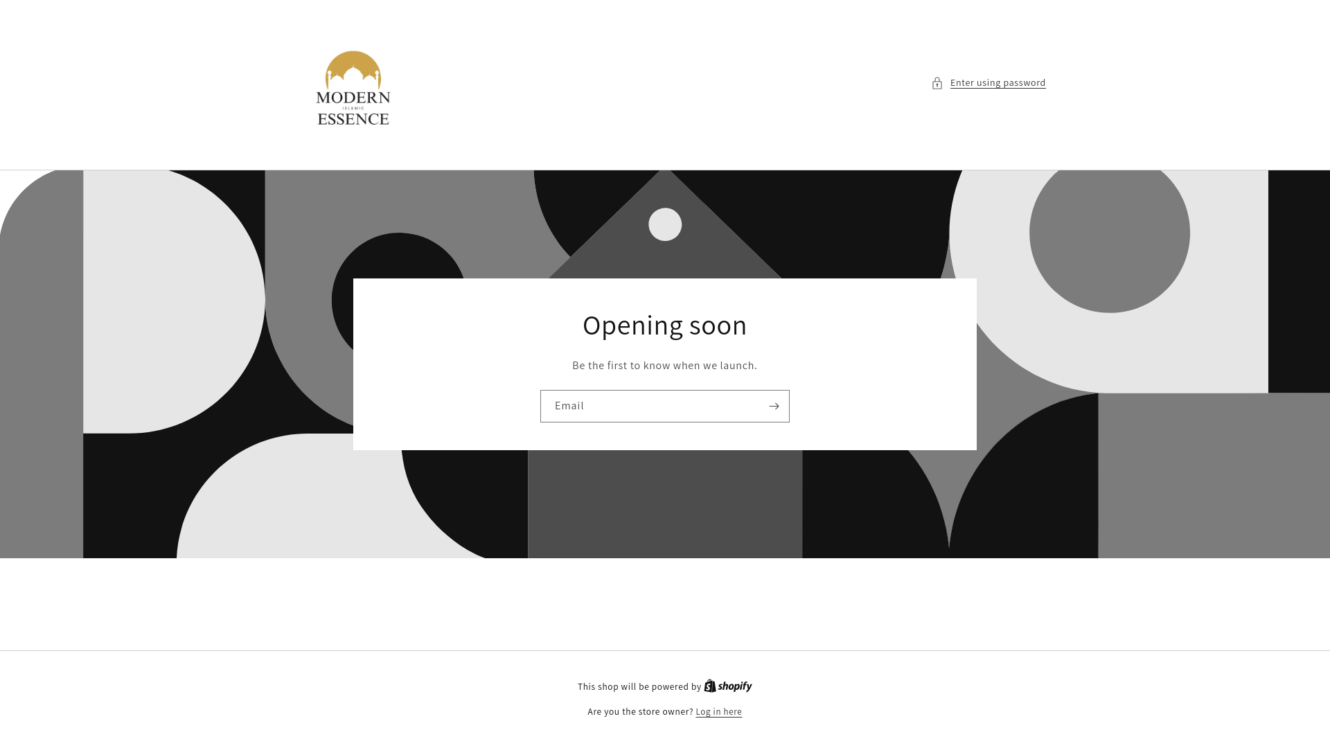 website screenshot of https://modernislamicessence.com/