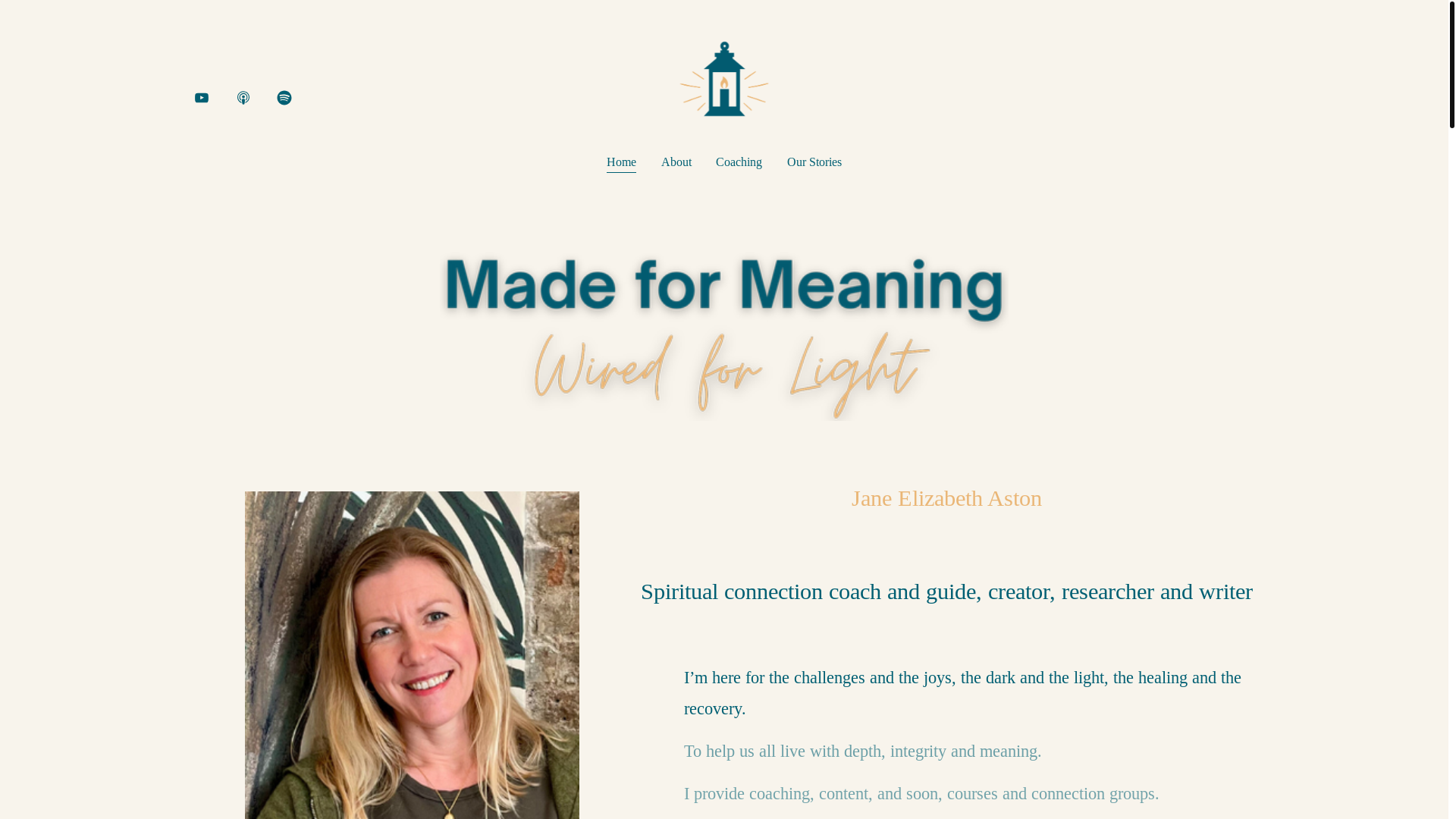 website screenshot of https://madeformeaning.tv/