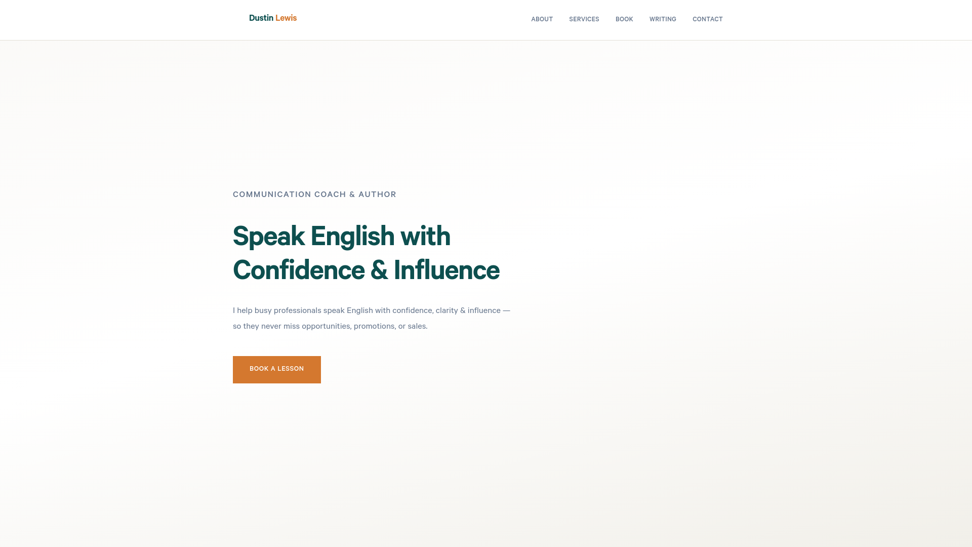 website screenshot of https://dustin-lewis.pages.dev/