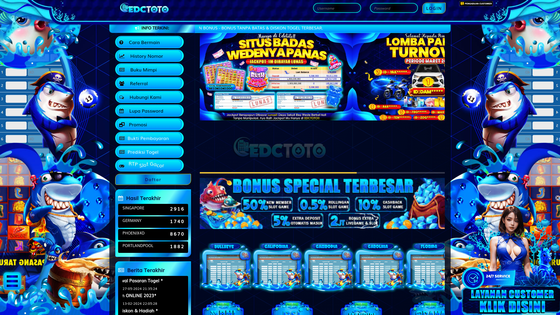 website screenshot of https://edctotoskill.com