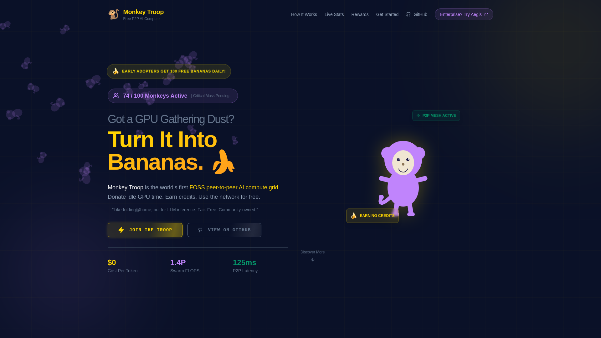 website screenshot of https://monkey-troop.pages.dev/