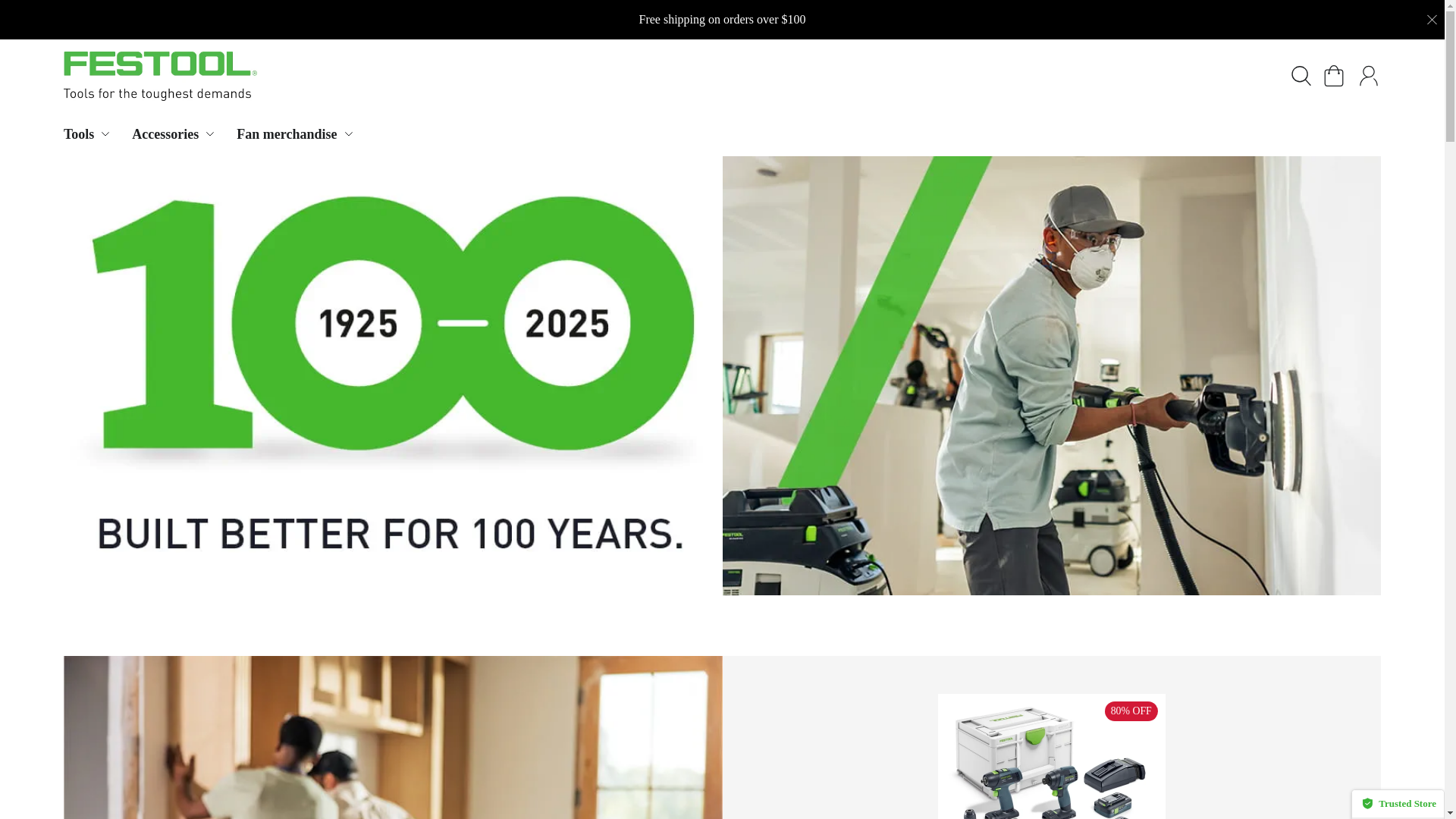 website screenshot of https://festool-vip.com/
