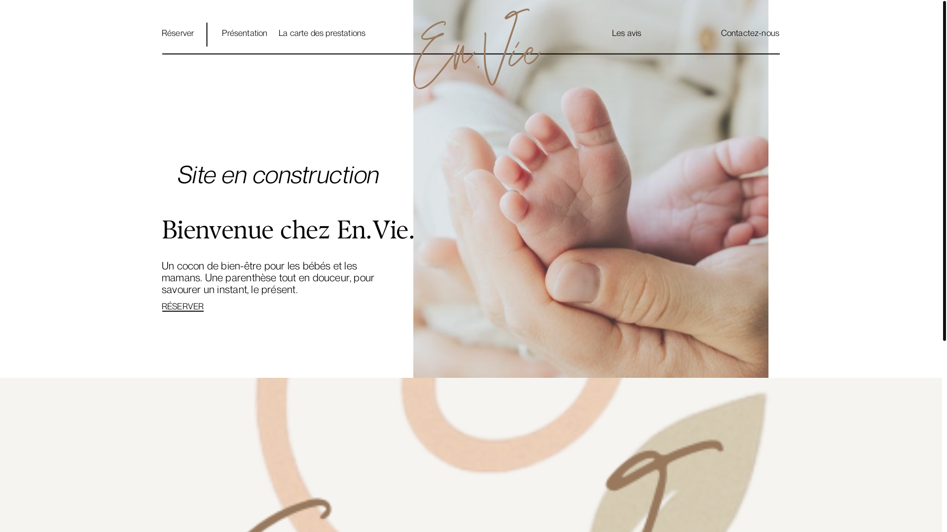 website screenshot of https://enviebienetre.net/