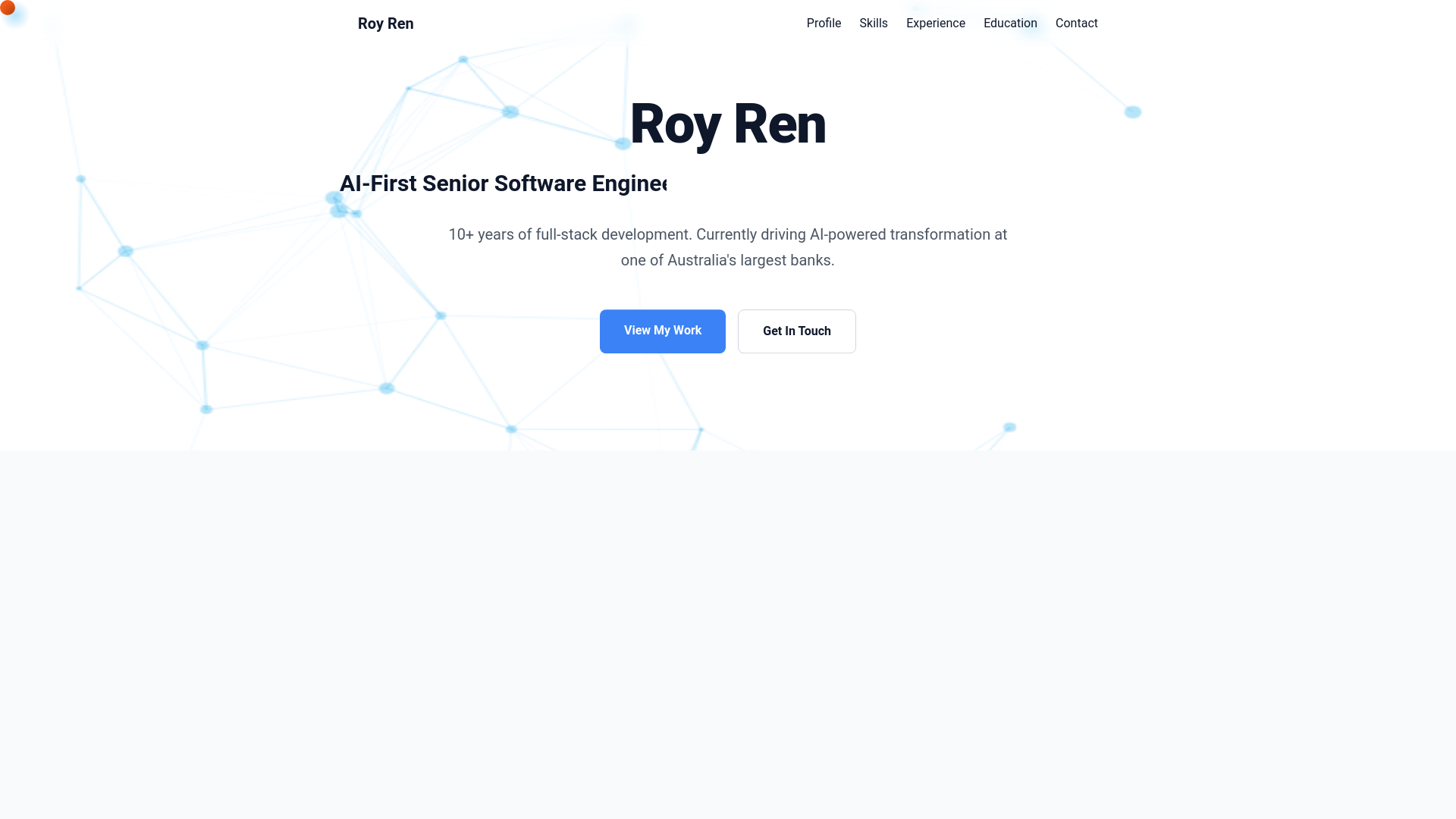 website screenshot of https://ai-resume-generator.pages.dev/