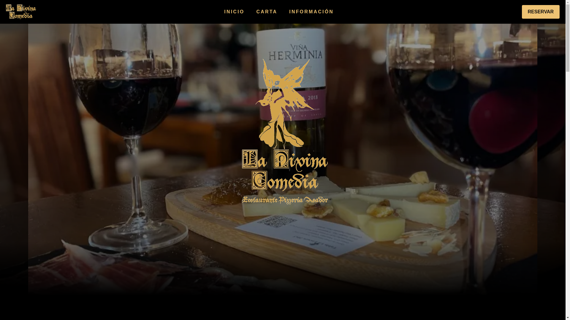 website screenshot of https://divinacomediavalencia.com/