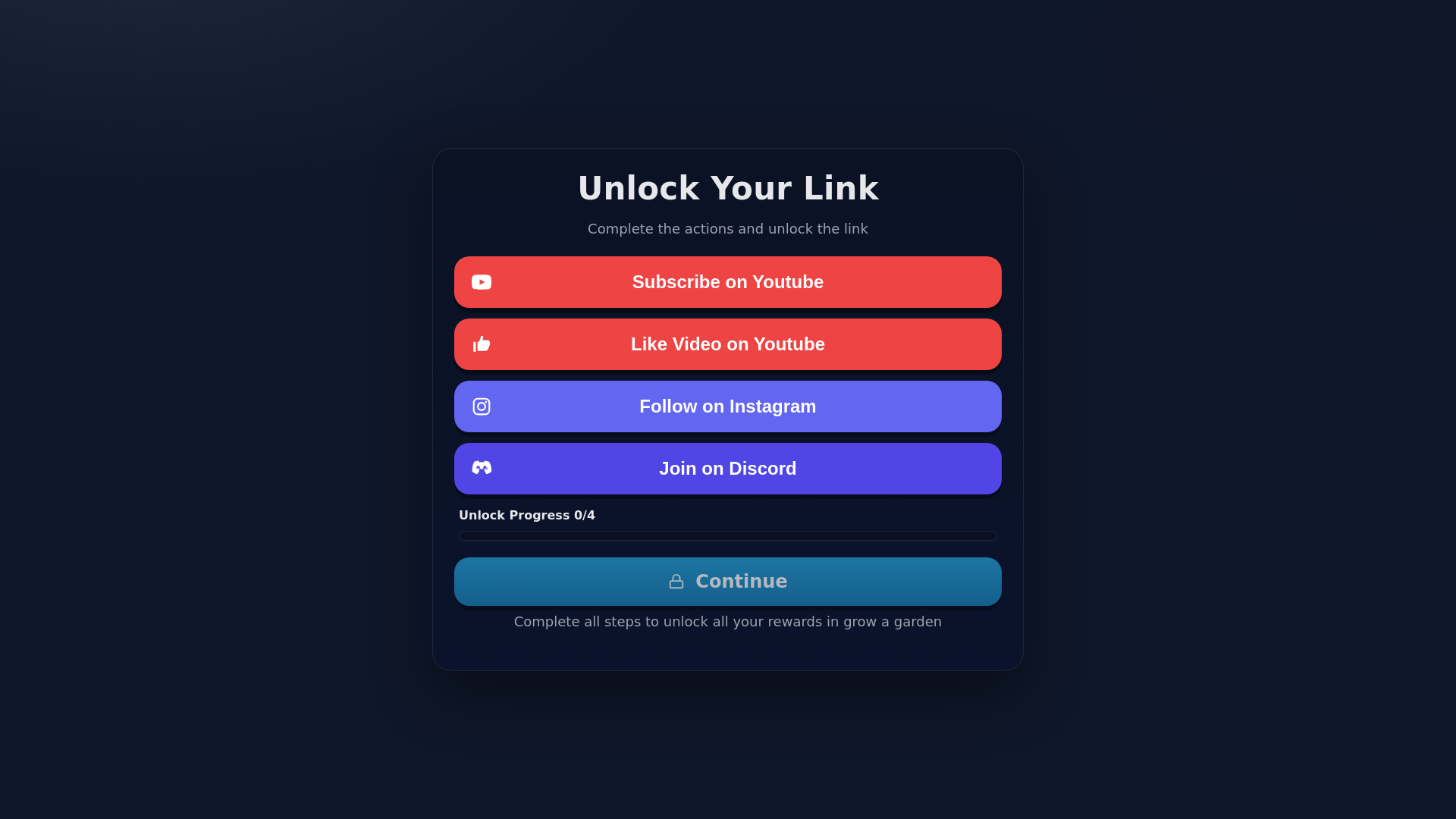 website screenshot of https://unlockgag.pages.dev/