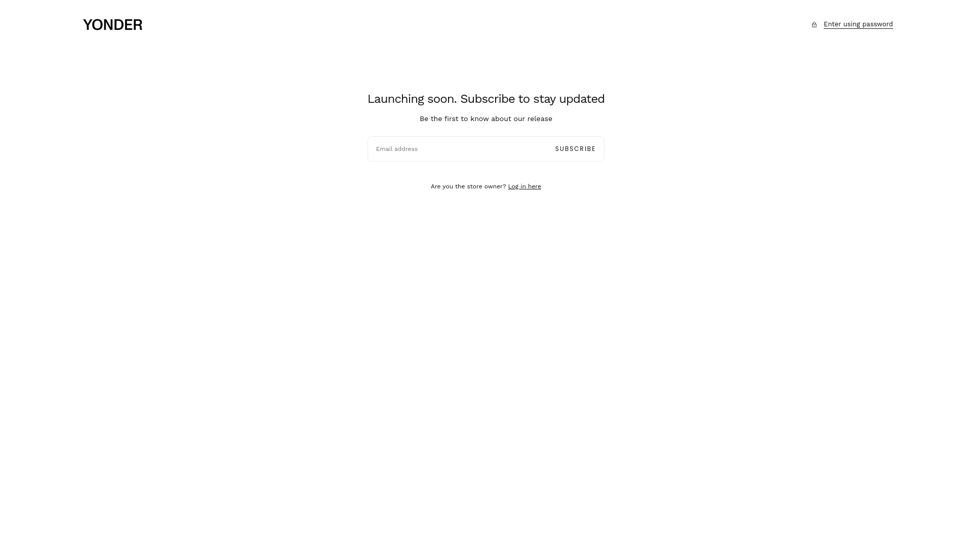 website screenshot of https://yonderconcepts.co/