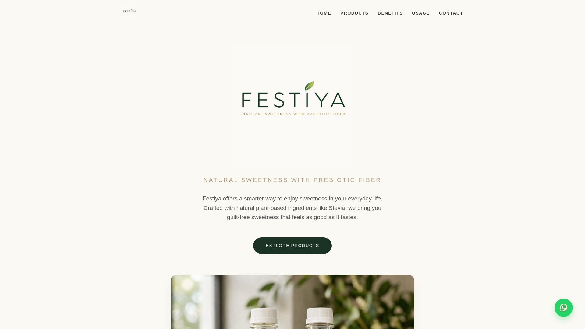 website screenshot of https://festiya.in/