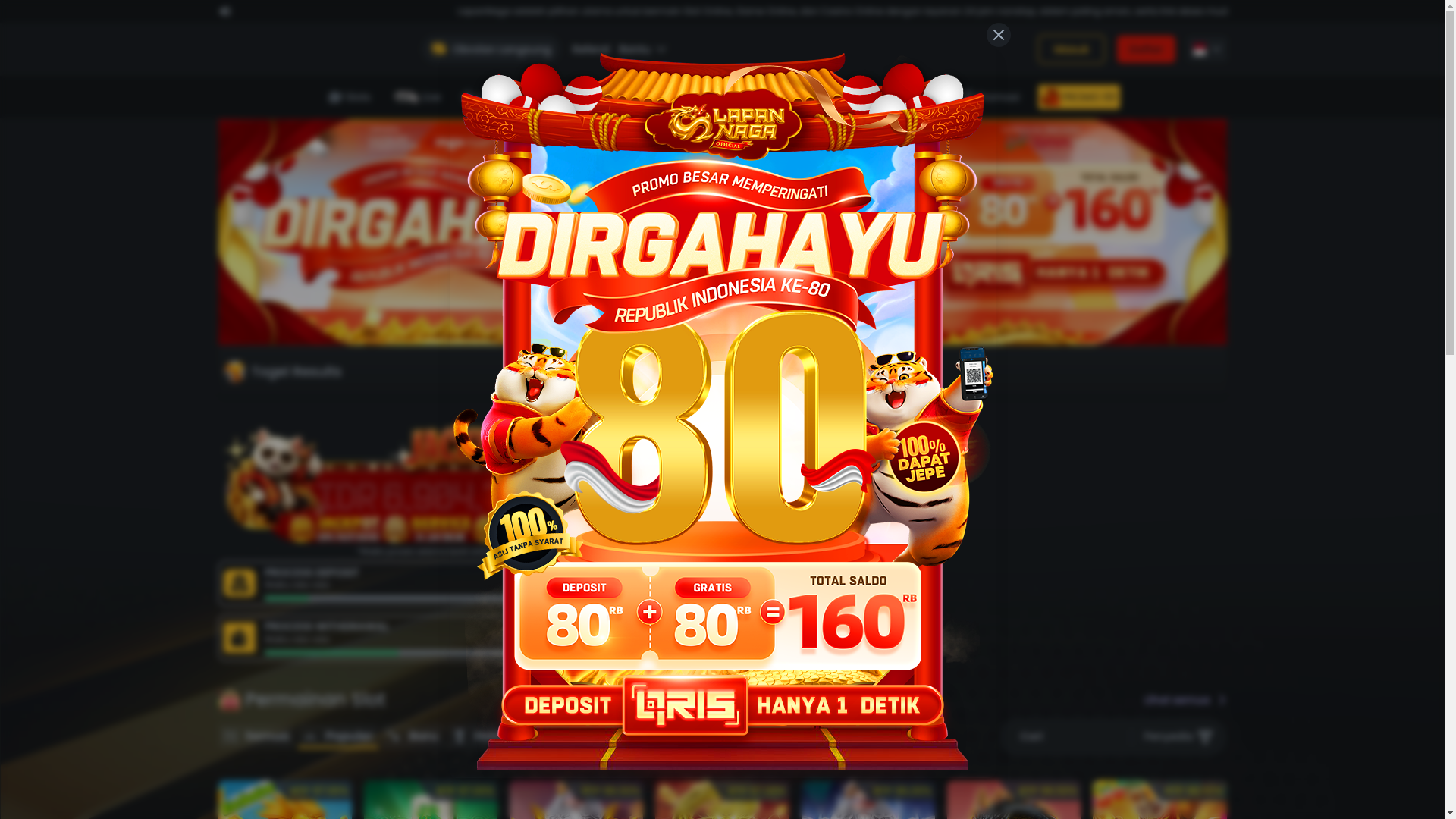 website screenshot of https://8nagalink.pro/