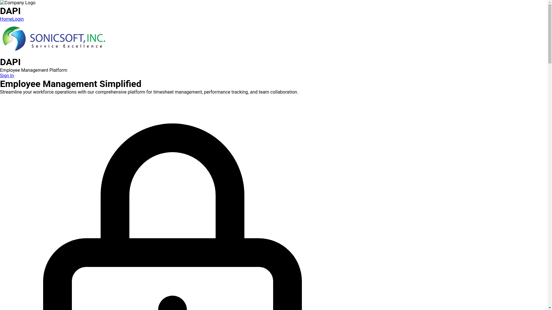 website screenshot of https://dapi-clean.pages.dev/