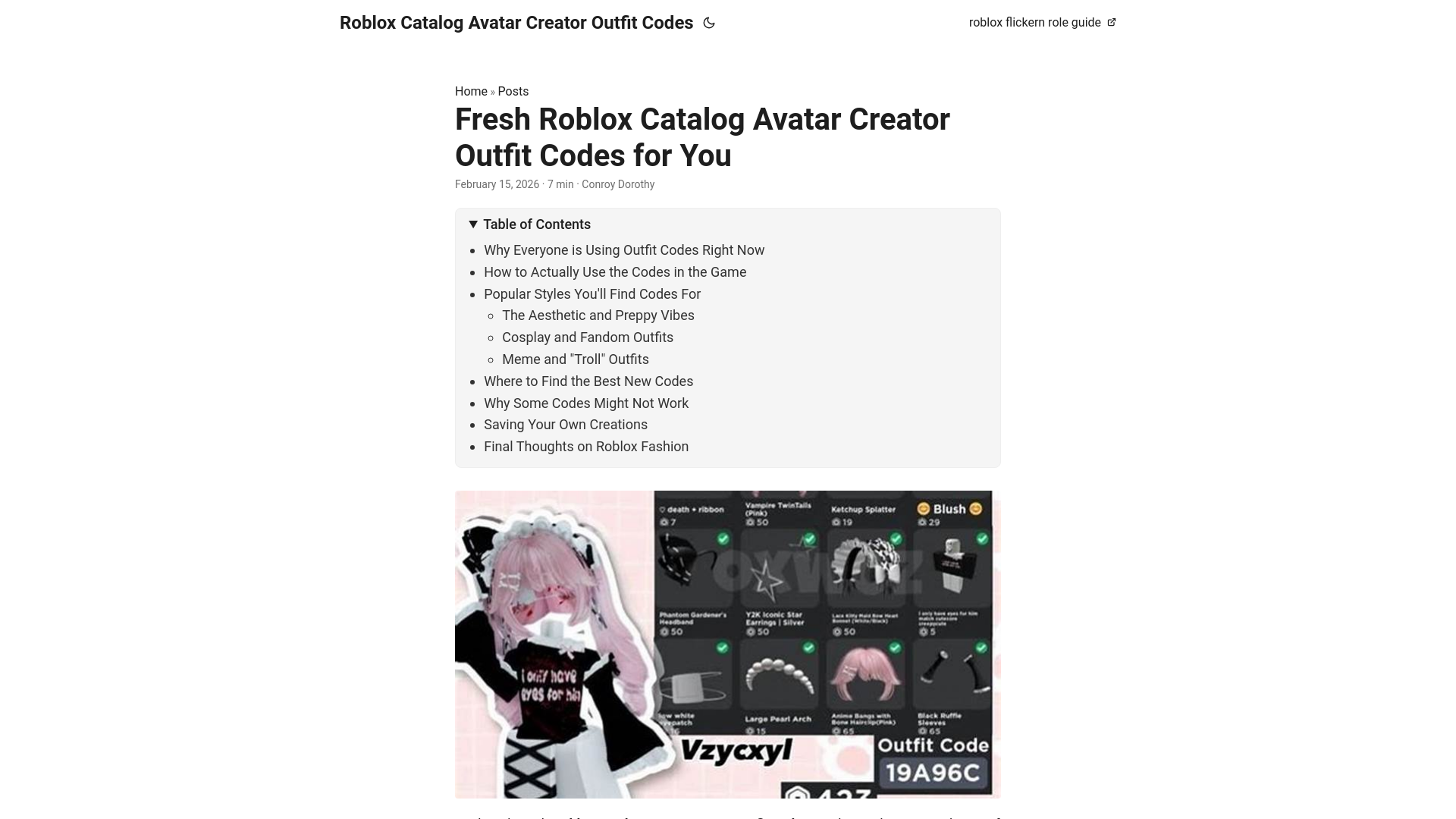 website screenshot of https://roblox-catalog-avatar-creator-outfit-codes.pages.dev/
