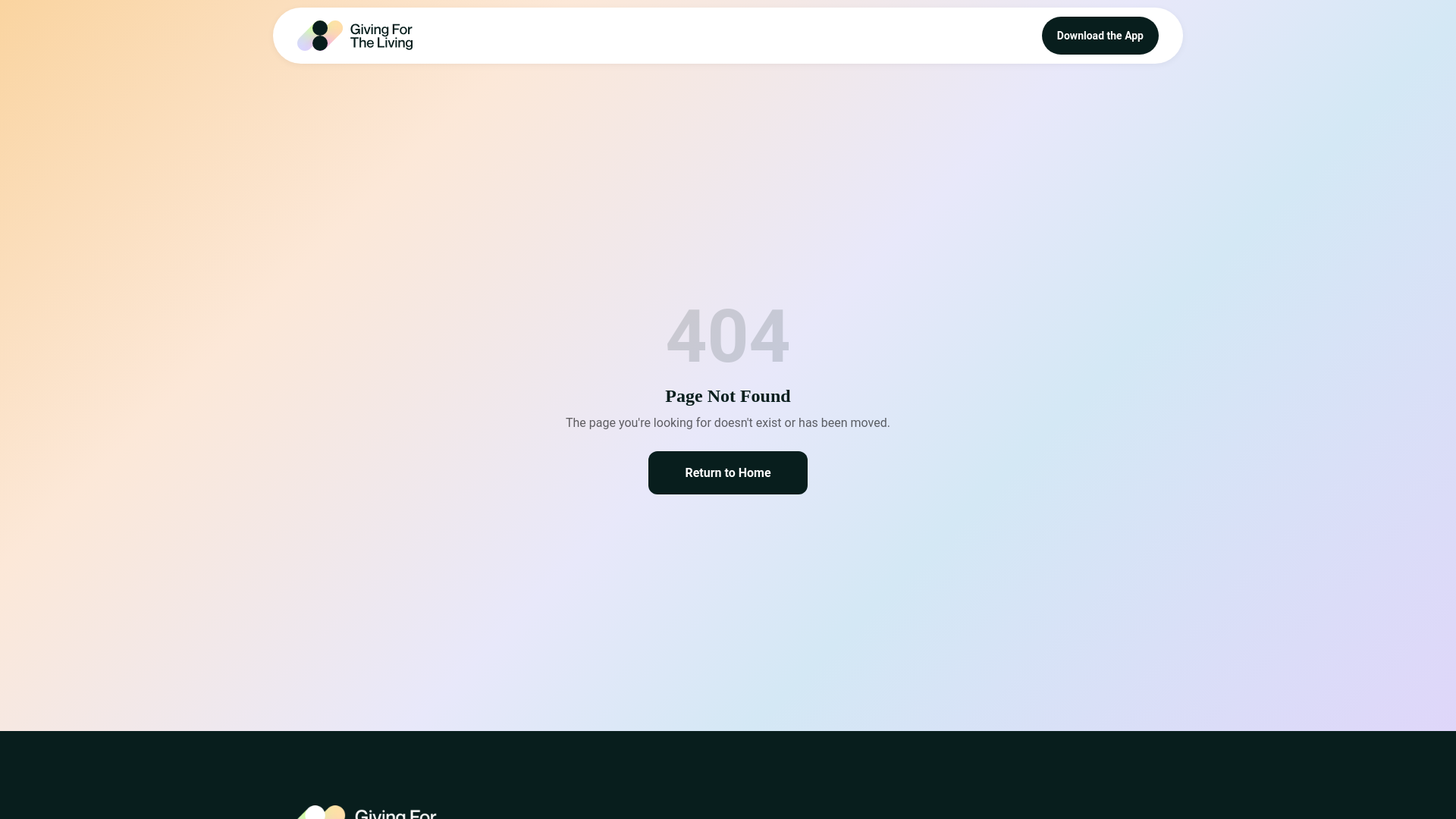 website screenshot of https://donate-gftl.pages.dev/