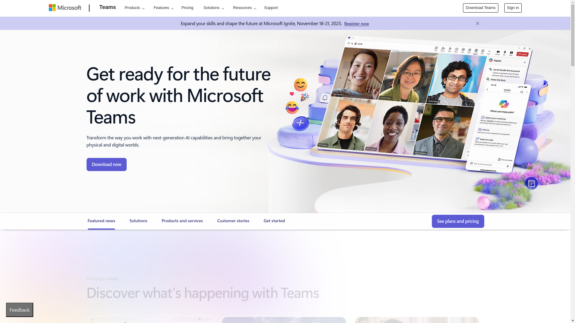 website screenshot of https://micrososotf-teams.com/