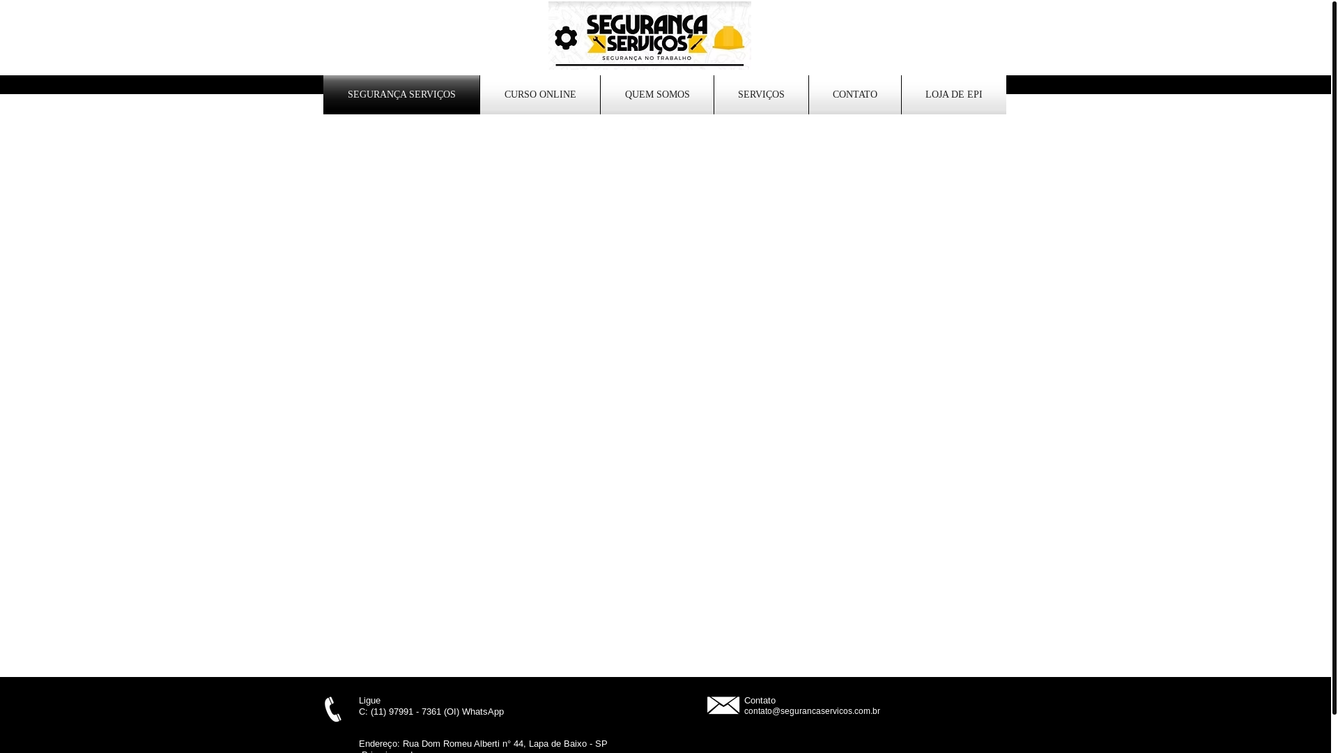 website screenshot of https://invictasesst.com.br/