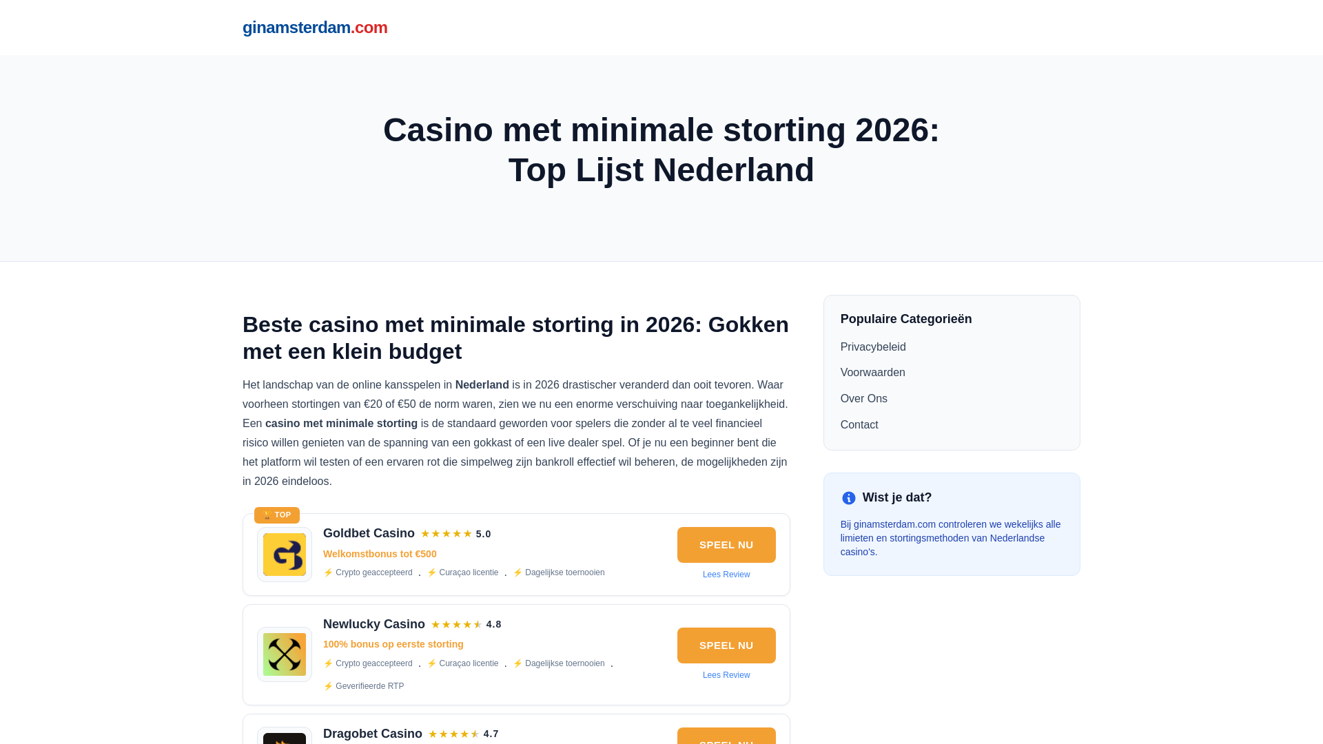 website screenshot of https://casino-met-minimale-storting-ginamsterdam-com.pages.dev/