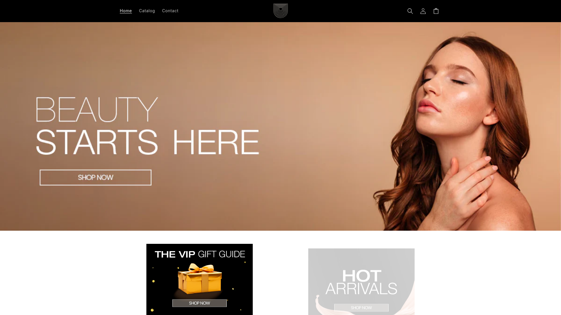 website screenshot of https://beawesome.com.co