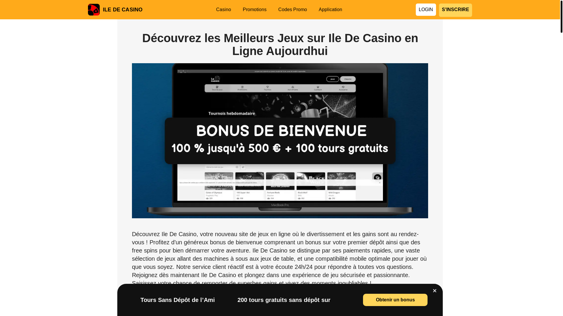 website screenshot of https://ilecasino-com.pages.dev/