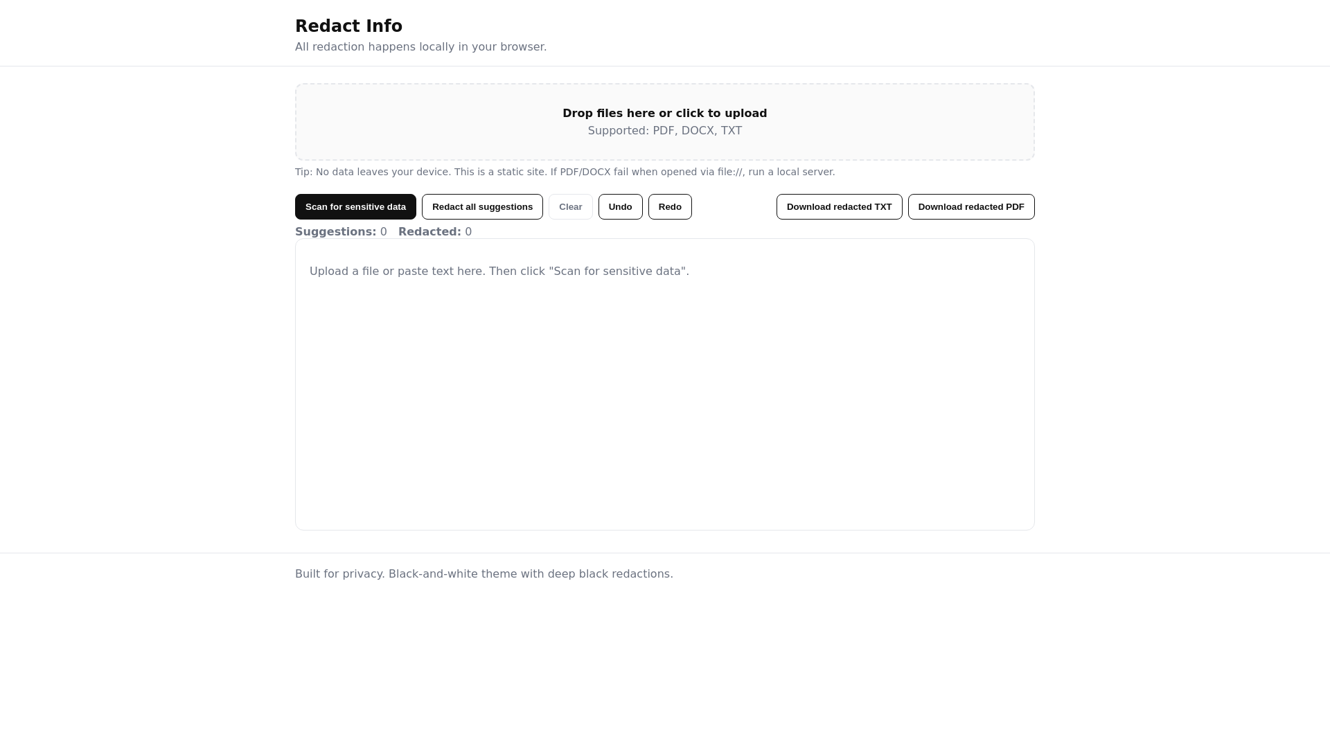 website screenshot of https://redact-info-gpt5-vanilla.pages.dev/